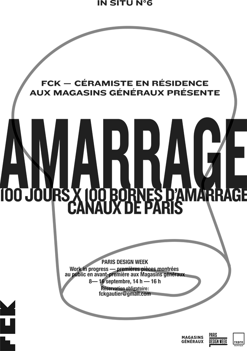 AND - Création Affiche In situ FCK - Frédérick Gautier